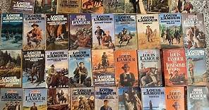 My Louis L'Amour Book Collection Showcase