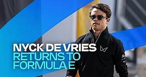 Nyck de Vries is BACK! | Season 7 champion returns to Formula E