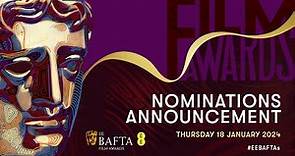 EE BAFTA Film Awards 2024 | Nominations Announcement