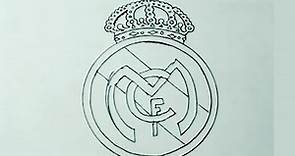 Aprende a dibujar fácil el escudo del Real Madrid FC