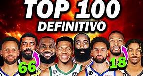NUEVO TOP 100 MEJORES JUGADORES NBA ACTUALES!