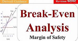 Break Even Analysis, Break Even Point, Margin Safety, BEP, break-even analysis, bcom, bba, mba, mcom