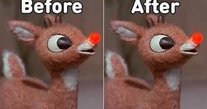 What if Rudolph the Red-Nosed Reindeer Had Smoother Stop-Motion?