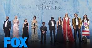 Game Of Thrones Cast Presents Supporting Actress In Limited Series Or Movie | EMMYS LIVE! 2019