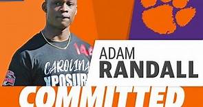 Adam Randall 4 Star ⭐️⭐️⭐️⭐️ WR Commits To Clemson | Career Highlights