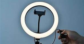 How to set up the UFULA selfie ring light stand