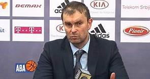 Press conference after the 2nd semi-final game: Luka Pavićević