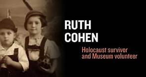 Eyewitness to History: Holocaust Survivor Ruth Cohen