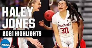 Haley Jones 2021 NCAA tournament highlights