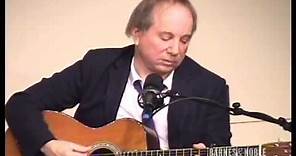 Paul Simon Performs The Only Living Boy in New York at B&N