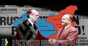 O Pacto Molotov-Ribbentrop - 1939 - 1941 História Resumida