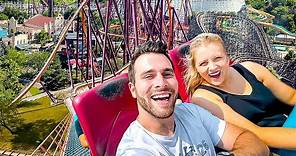 Visiting Six Flags Great America Amusement Park | TONS Of Roller Coasters | A Day Full Of Thrills!