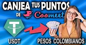 #CooMeet ¡Canjea Tus Puntos De CooMeet A PESOS COLOMBIANOS! (Método Fácil, Rápido Y Sencillo)