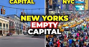 Why So Few Americans Live In New York's Capital Compared To New York City