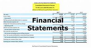 Financial Statements - What're They, Examples, Types, Uses