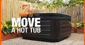 How to Move a Hot Tub | The Home Depot