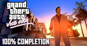 GTA VICE CITY 100% Completion - Full Game Walkthrough (1080p 60fps) No Commentary