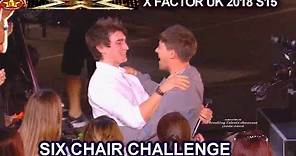 Brendan Murray Gets Golden Buzzer sings Everybody Hurts | Six Chair Challenge X Factor UK 2018