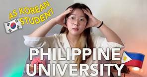 STRUGGLES as a KOREAN STUDENT in a PHILIPPINE University 🤓 | Juwonee