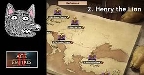 AoE2: DE Campaigns | Barbarossa | 2. Henry the Lion