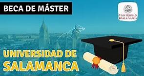 Beca de Master 2023 | UNIVERSIDAD DE SALAMANCA