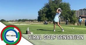 Viral golf sensation Tisha Alyn Abrea returns to CM Pro-Am | TFC News California, USA