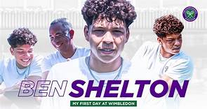 Ben Shelton Visits Wimbledon For The First Time 🌱 😍