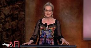 Meryl Streep salutes Jane Fonda at the 42nd AFI Life Achievement Award