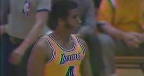 Adrian Dantley - 1979 Lakers Highlights vs. Sonics (18 Points, 10 Rebounds)