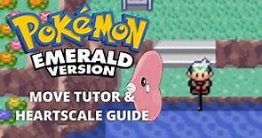 Pokémon Emerald | How to get Heartscales | Where is the Move Deleter / Move Tutor