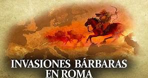 INVASIONES BARBARAS EN ROMA HISTORIA BARBAROS