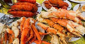 ALL YOU CAN EAT LOBSTER SEAFOOD BUFFET - JACKSON RANCHERIA CASINO FISHERMAN’S WHARF BUFFET