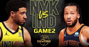 New York Knicks vs Indiana Pacers Game 2 Full Highlights | 2024 ECSF | FreeDawkins