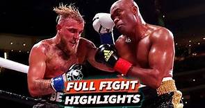 Jake Paul vs Anderson Silva HIGHLIGHTS | BOXING, FULL FIGHT, HD