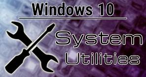 How to Easily Access System Utilities - Windows 10 Tutorial