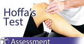Hoffa's Test | Infrapatellar Fat Pad Syndrome