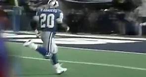 Most elusive player: Barry Sanders