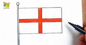 comment dessiner le drapeau anglais