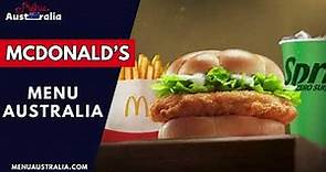 McDonald's Menu Price Australia (Updated 2024) | Menu Australia