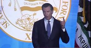 Gavin Newsom sworn in as California governor