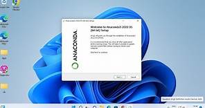 Install Anaconda Python, Jupyter Notebook And Spyder on Windows 11