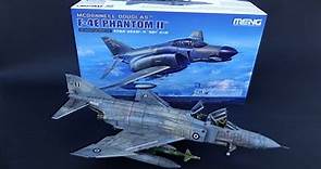 McDonnell Douglas F-4E AUP Upgraded Hellenic Phantom II 1/48 (Meng) Build and final reveal