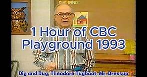 1 Hour of CBC Playground 1993 - Theodore Tugboat, Mr. Dressup & More! 📺🇨🇦 Canadian 90's Throwback