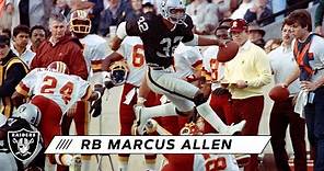 Highlights: Marcus Allen Goes off in Super Bowl XVIII, Wins MVP | Las Vegas Raiders