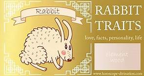 Chinese Zodiac Rabbit Personality ━ Rabbit Traits & Feng Shui 兔