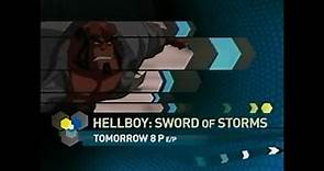Hellboy Sword of Storms - Toonami Promo (July 19, 2008)