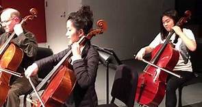 Manhattan School of Music Cello Ensemble February 7, 2018