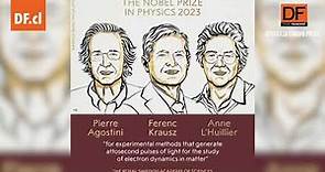 Ganadores del premio Nobel de Física por estudio de electrones