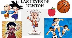 ISAAC NEWTON Y LA DEMOSTRACIÓN DE SUS LEYES CON DIBUJOS ANIMADOS. #Ciencia #Educación #Aprendizaje