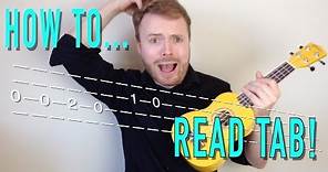Learn how to read TAB for Ukulele AND Guitar - IN TWO MINUTES!